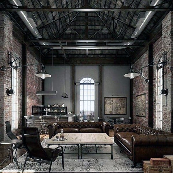 Loft Guys Industrial Ultimate Bachelor Pads