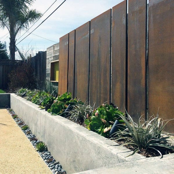 19+ Metal Modern Fence Design Ideas Pictures - All About Welder