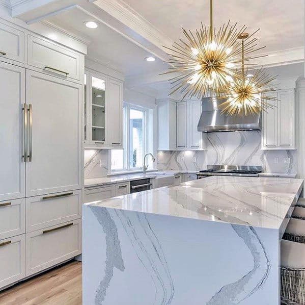 Top 60 Best White Kitchen Ideas - Clean Interior Designs