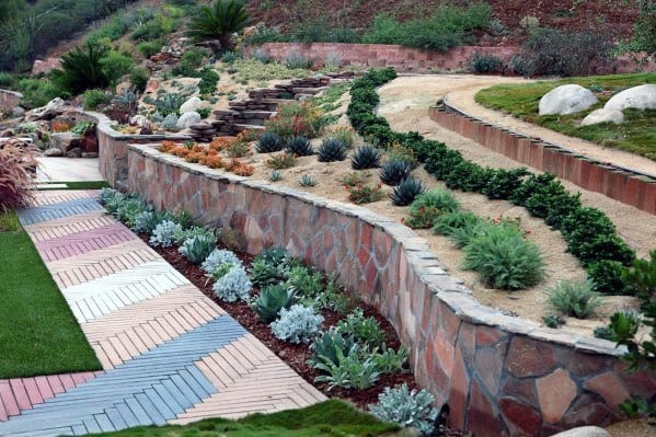 Top 50 Best Slope Landscaping Ideas - Hill Softscape Designs