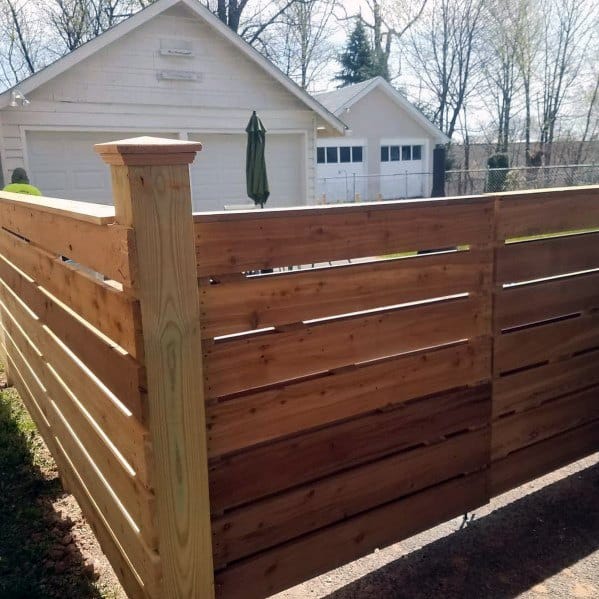 Top 70 Best Wooden Fence Ideas - Exterior Backyard Designs