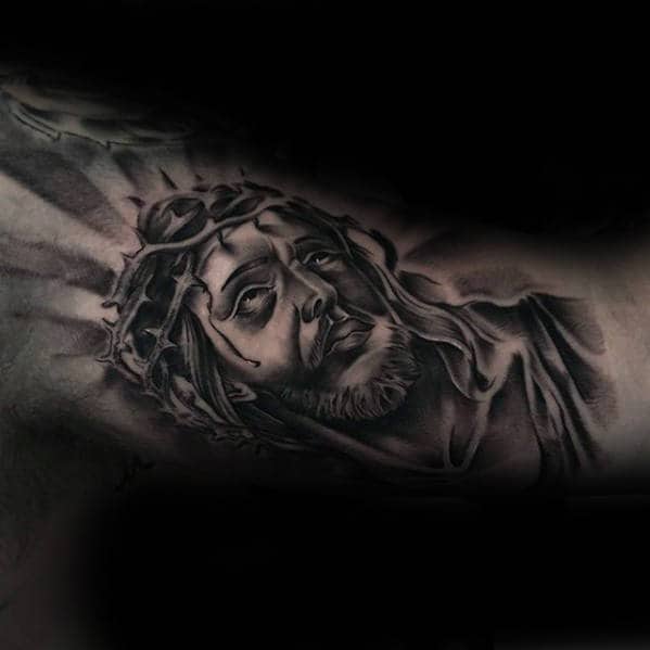 60 Jesus Arm Tattoo Designs For Men - Religious Ink Ideas