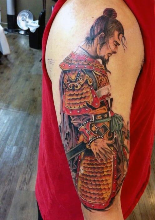 50 Samurai Tattoo Designs For Men - Noble Japanese Warriors