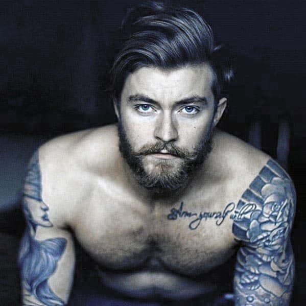 Male Short Beard Style