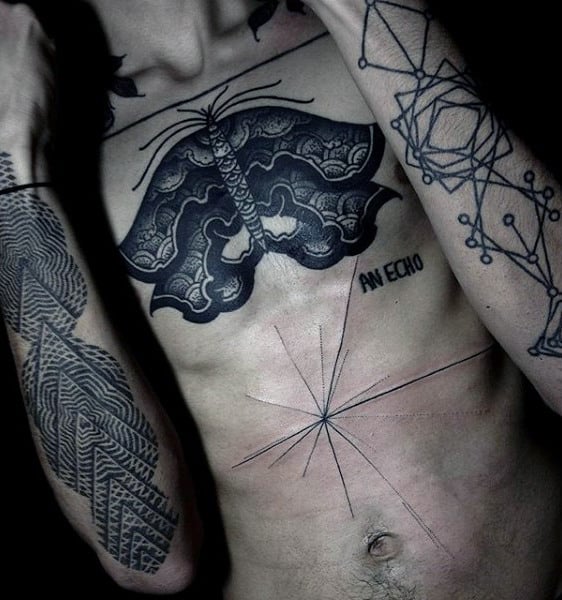 Top 100 Best Stomach Tattoos For Men - Masculine Ideas