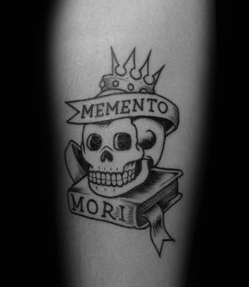 60 Memento Mori Tattoo Designs For Men Manly Ink Ideas