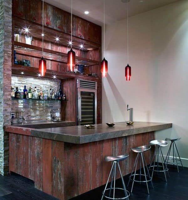 Party In The Basement 50 Man Cave Bar Ideas To Slake Your Thirst