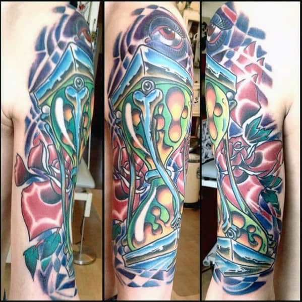 50-lava-lamp-tattoo-ideas-for-men-groovy-designs