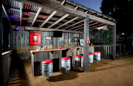 50 Pub Shed Bar Ideas For Men - Cool Backyard Retreat Designs