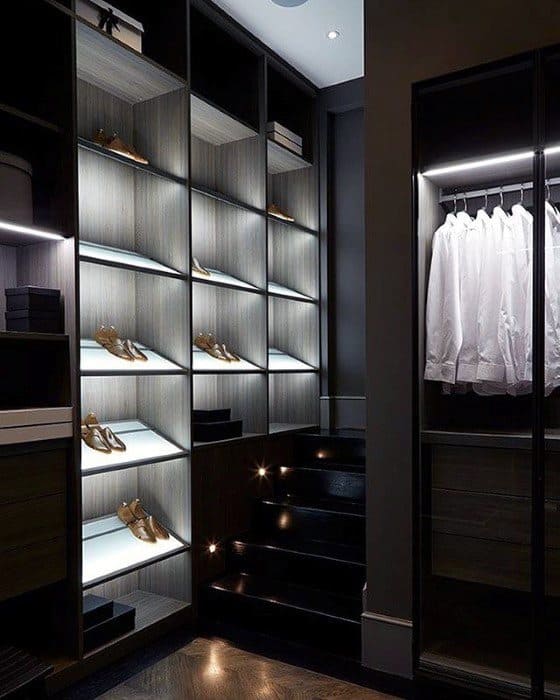 Manly Closet Ultimate Bachelor Pad Designs