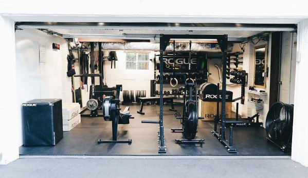 Top 75 Best Garage Gym Ideas Home Fitness Center Designs