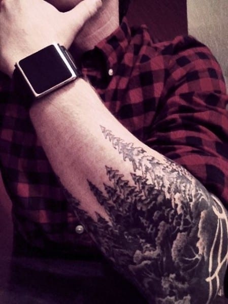 Manly Tree Tattoos