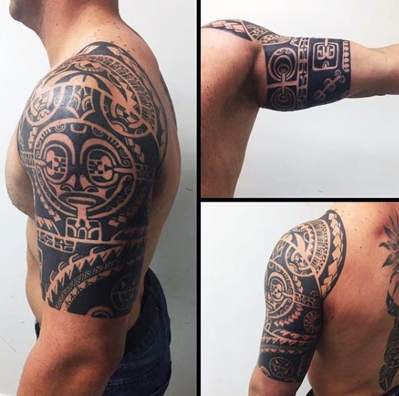 Tribal Tattoo Shoulder Sleeve | Tribal Tattoos Design