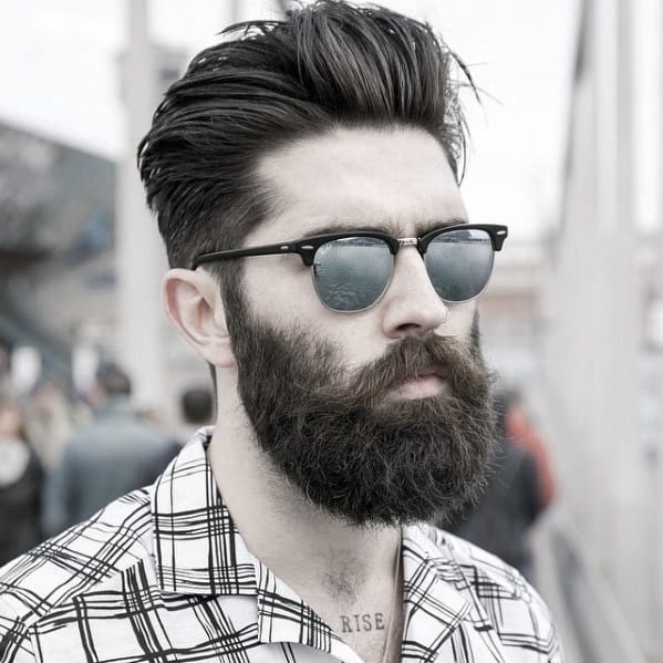 Masculine Great Beard Inspiration Styles For Gentlemen