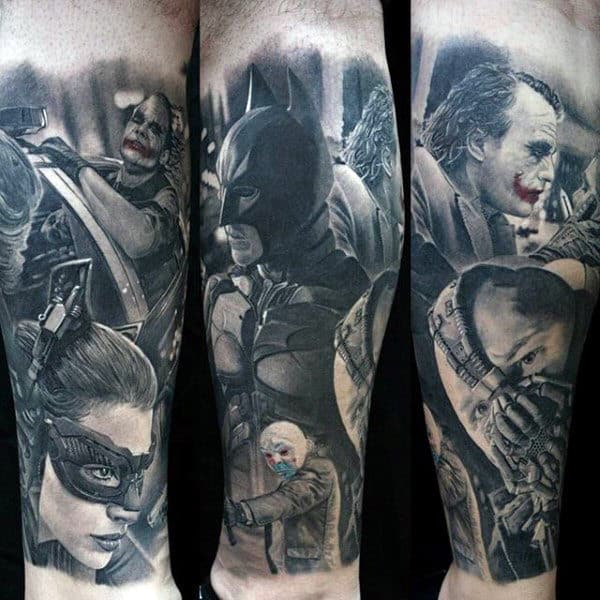 50 Bane Tattoo Designs For Men - Manly Ink Ideas