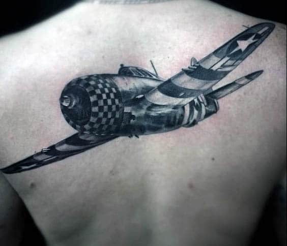 50 Airplane Tattoos For Men - Aviation And Flight Ideas