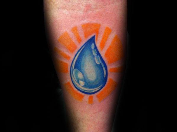 Drop Of Water Tattoo