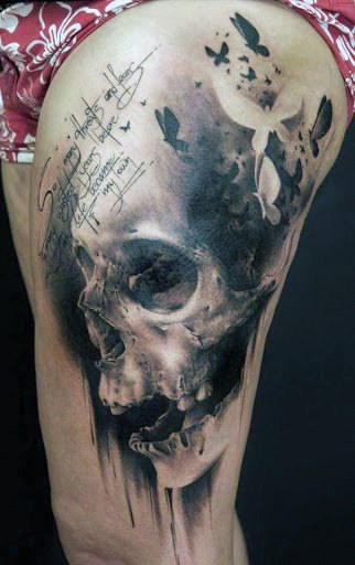 Top 80 Best Skull Tattoos For Men - Manly Designs And Ideas
