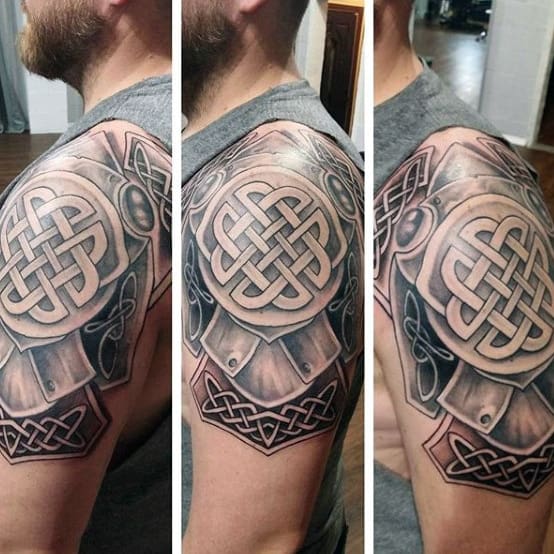 100 Celtic Knot Tattoos For Men - Interwoven Design Ideas
