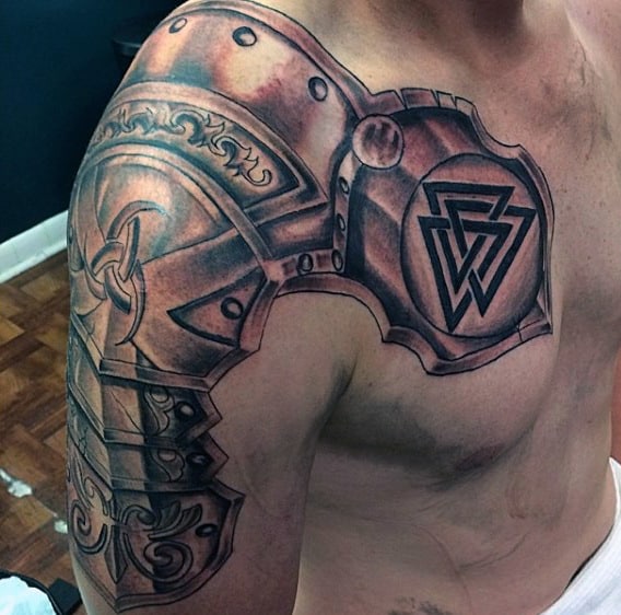 90 Best Armor Tattoos in 2020 – Cool and Unique Designs