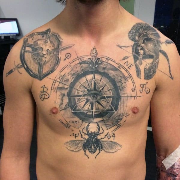 100 Illuminati Tattoos For Men - Enlightened Design Ideas