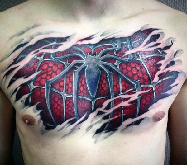 Image result for Spiderman tattoo