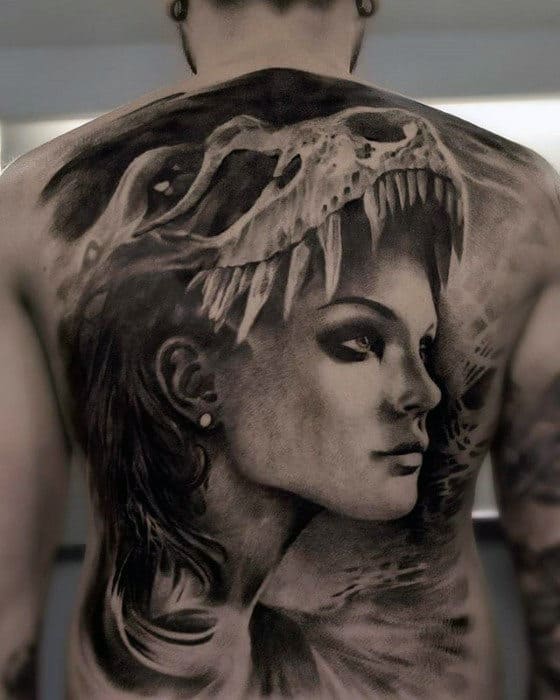 40 Badass Back Tattoos For Men - Masculine Design Ideas