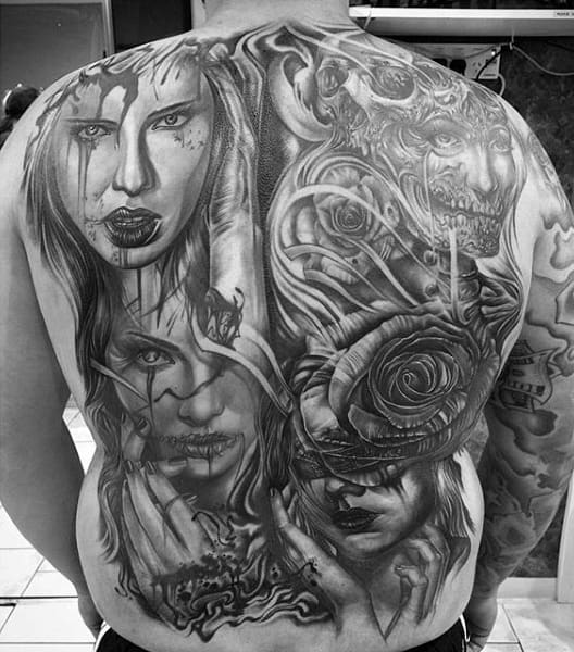 120 Full Back Tattoos For Men Masculine Ink Designs