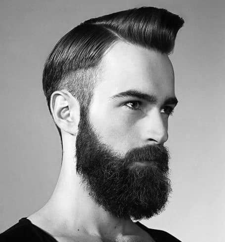 mens hairstyles with beard