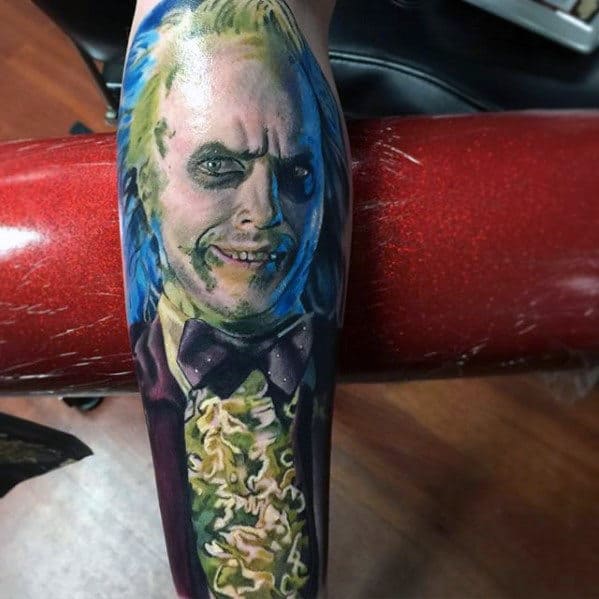 50 Beetlejuice Tattoo Designs For Men - Movie Ink Ideas