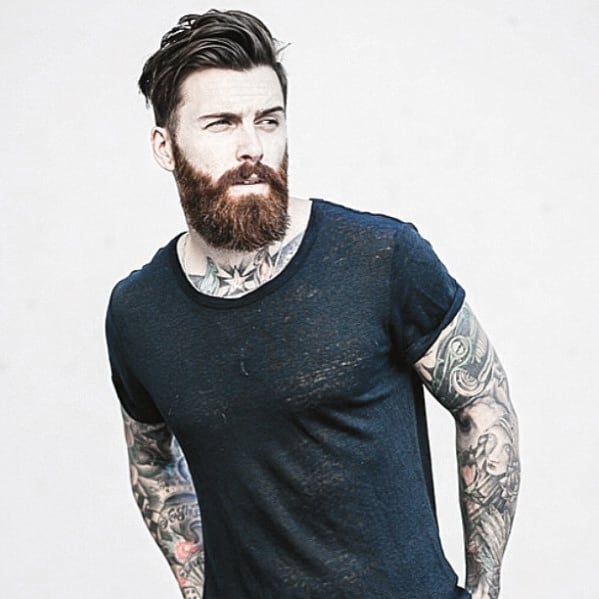 Mens Manly Beard Dapper Style Ideas