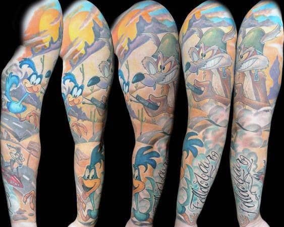 60 Looney Tunes Tattoos For Men - Animated Cartoon Ink Ideas