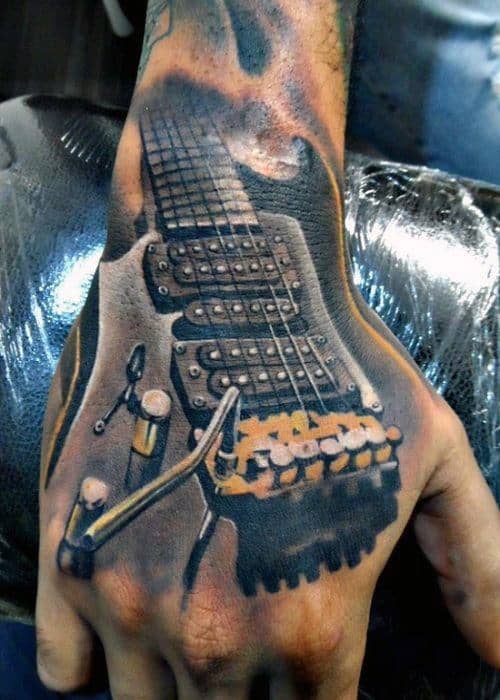 100 Music Tattoos For Men - Manly Designs With Harmony