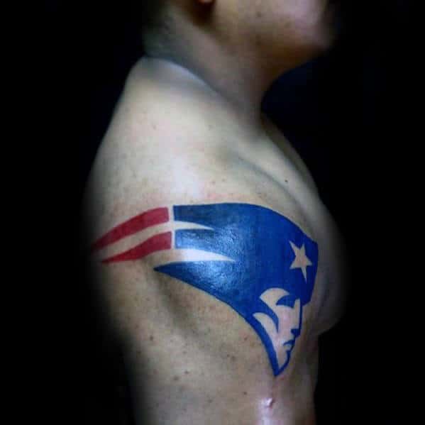 40 New England Patriots Tattoo Designs For Men NFL Ink Ideas