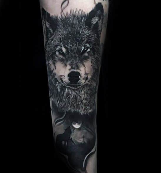 60 Sick Wolf Tattoo Designs For Men Manly Ink Ideas