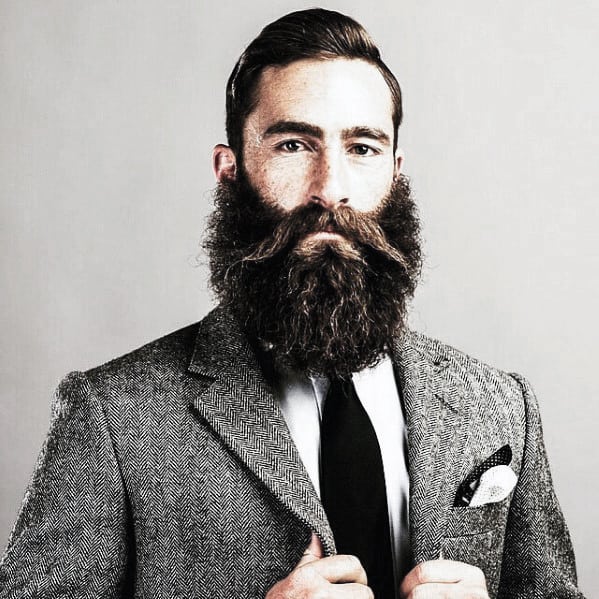 Mens Stylish Cool Beard Trimmed Ideas