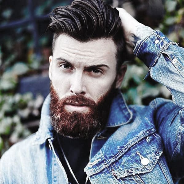 Mens Stylish Nice Beard Trimmed Ideas