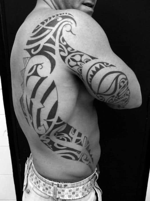 60 Back Of Arm Tattoo Designs For Men Cool Ink Ideas