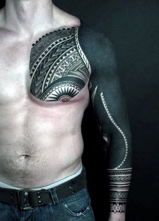 Top 90 Best Chest Tattoos For Men - Manly Designs And Ideas