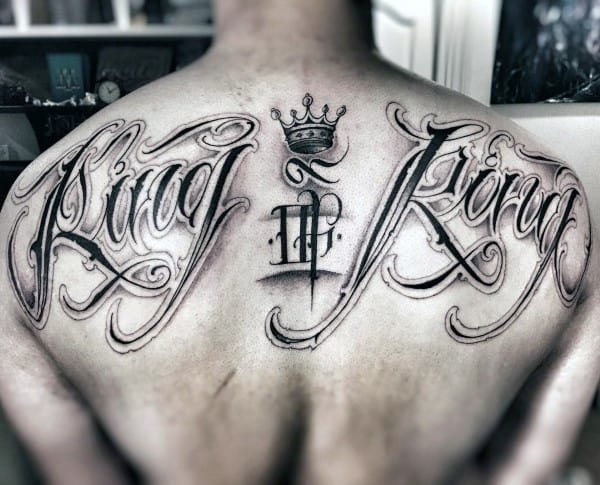 90 Script Tattoos For Men - Cursive Ink Design Ideas
 King Of Kings Tattoo