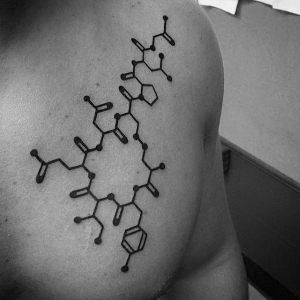 80 Chemistry Tattoos For Men - Physical Science Design Ideas
 Chemistry Tattoos Ideas