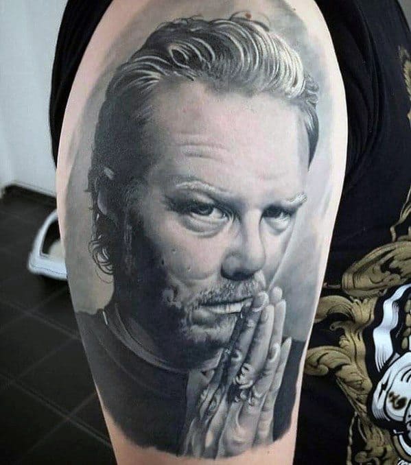 60 Metallica Tattoos Designs For Men Heavy Metal Ink Ideas