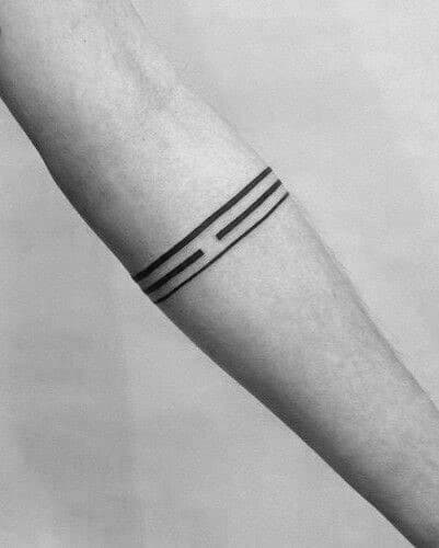 50 Black Band Tattoo Designs For Men - Bold Ink Ideas