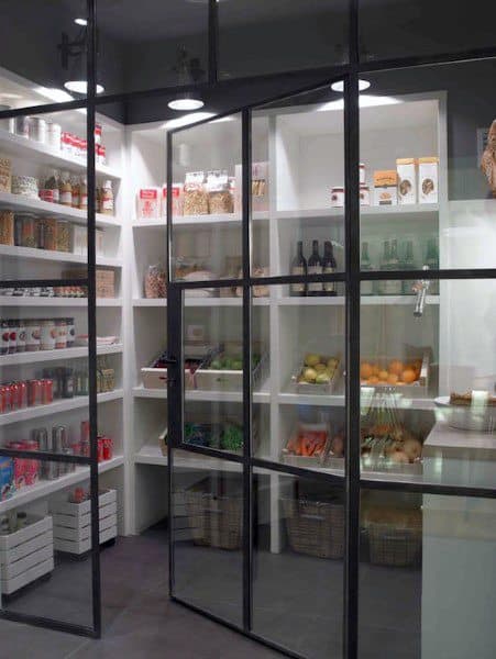 Top 70 Best Kitchen Pantry Ideas - Organized Storage Designs
