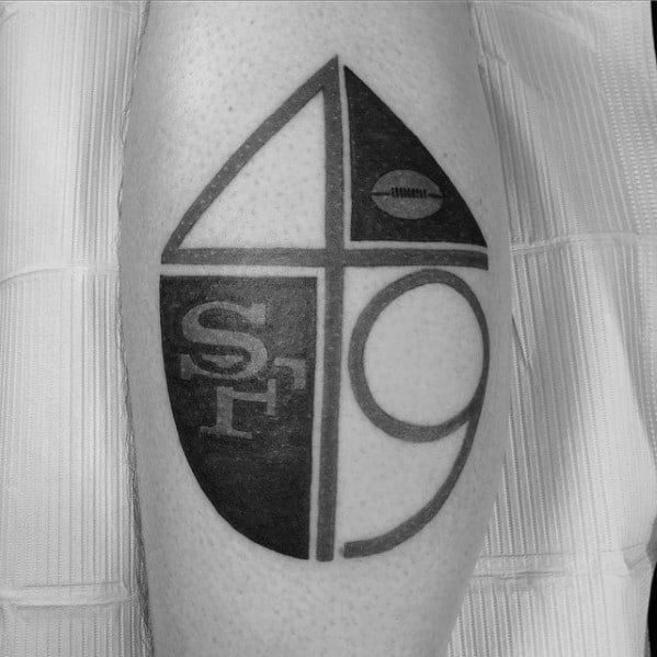 50 San Francisco 49ers Tattoos For Men - Football Design Ideas