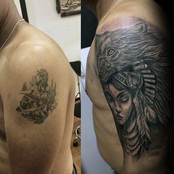 60 Cover Up Tattoos For Men Concealed Ink Design Ideas