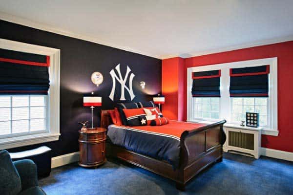  Red Teenage Bedroom Ideas with Simple Decor