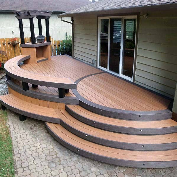 Top 60 Best Deck Bench Ideas BuiltIn Outdoor Seating Designs