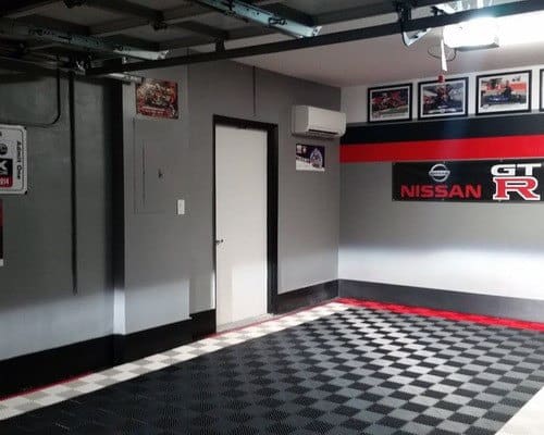 50 Garage Paint Ideas For Men Masculine Wall Colors And Themes