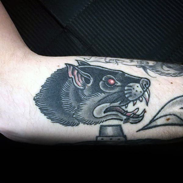 70 Rat Tattoo Designs For Men - Masculine Ink Ideas